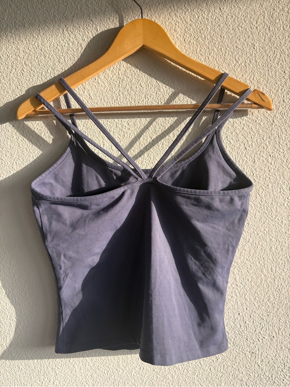 Women’s Double-Strap Camisole in purple Charcoal - Picture 4 of 6
